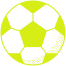 bol de futebol verde